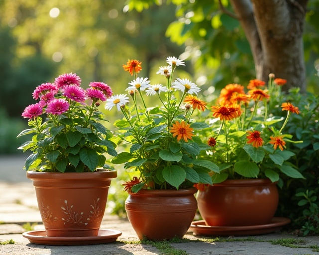 Mature, thriving plants ready to go